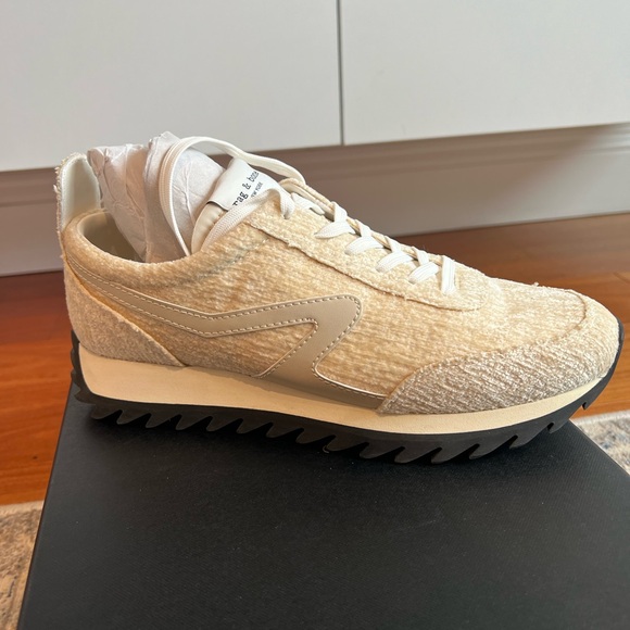 NWT rag & bone retro runner chenille sneakers - Picture 14 of 16